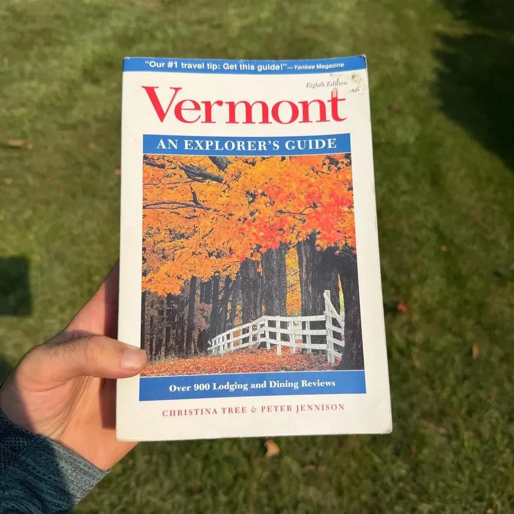 Vermont: An Explorer's Guide, 1999 vintage